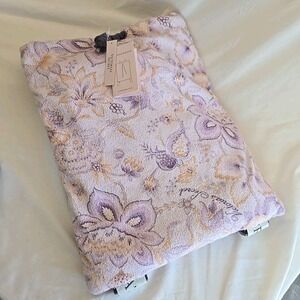 Victoria's Secret Pink‎ 2-in-1 Convertible TOWEL BACKPACK Purple White NWT